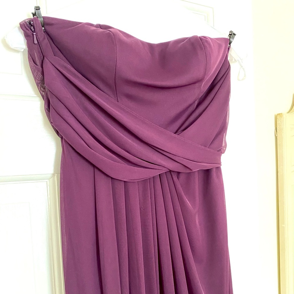 Strapless Bridesmaids Dress